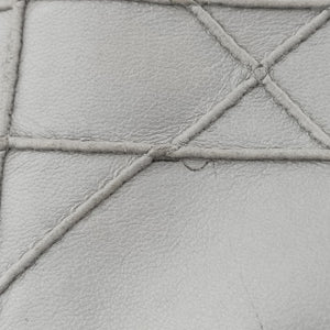 Pre-owned Christian Dior Granville Grey lambskin shoulderbag | stylenewstar