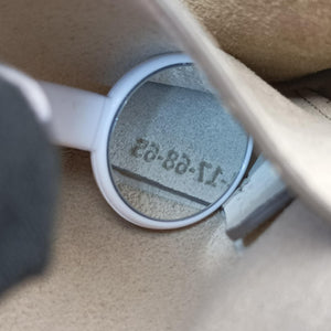 Pre-owned Chloe FAYE Blue × gray Suede × leather shoulderbag | stylenewstar