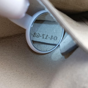 Pre-owned Chloe FAYE Blue × gray Suede × leather shoulderbag | stylenewstar