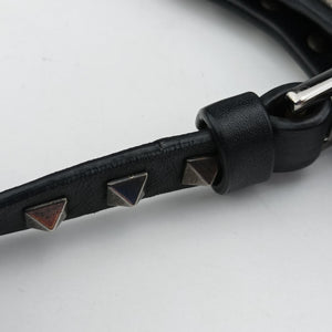 Vintage Valentino Rockstud Black Leather shoulderbag | stylenewstar