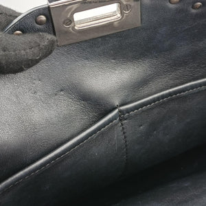 Vintage Valentino Rockstud Black Leather shoulderbag | stylenewstar