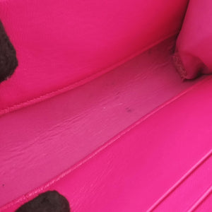 Pre-owned Christian Dior Lady Dior cannage Pink lambskin shoulderbag | stylenewstar