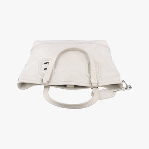 Pre-owned Gucci GG Neoprene White Leather 241101 shoulderbag | stylenewstar
