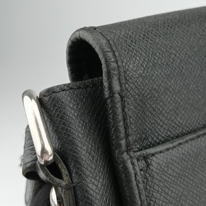 Pre-owned Louis Vuitton ANDREI ARDOISE Taiga M32482 shoulderbag | stylenewstar