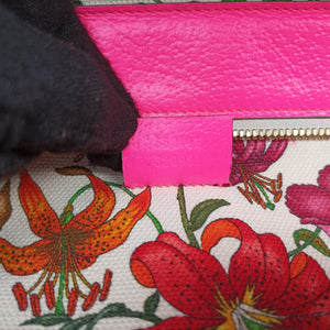 Pre-owned Gucci Flora Multicolour Canvas 550141 shoulderbag | stylenewstar