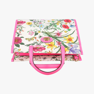 Pre-owned Gucci Flora Multicolour Canvas 550141 shoulderbag | stylenewstar