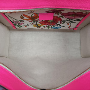 Pre-owned Gucci Flora Multicolour Canvas 550141 shoulderbag | stylenewstar