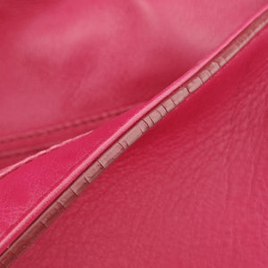 Pre-owned Fendi BAGUETTE Red Leather 8BR600 shoulderbag | stylenewstar