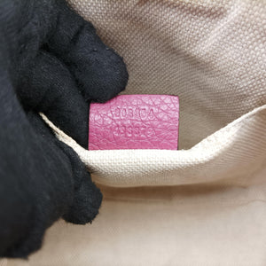 Pre-owned Gucci Soho Purple Leather 308364 shoulderbag | stylenewstar