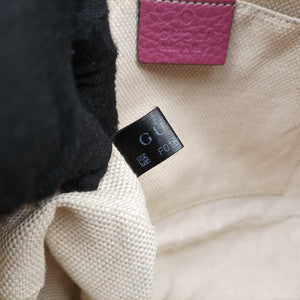 Pre-owned Gucci Soho Purple Leather 308364 shoulderbag | stylenewstar