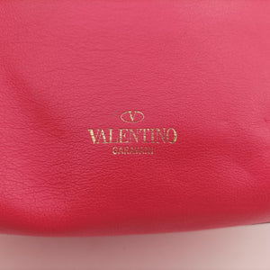 Pre-owned Valentino Rockstud Pink Leather shoulderbag | stylenewstar