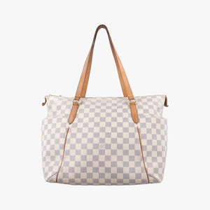 Vintage Louis Vuitton TOTALLY MM Azur Damier Canvas N51262 shoulderbag | stylenewstar