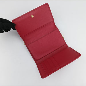 Pre-owned Dolce & Gabbana SICILY Red Leather shoulderbag | stylenewstar