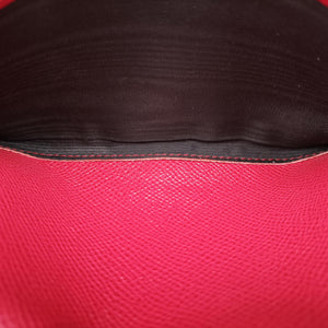 Pre-owned Dolce & Gabbana SICILY Red Leather shoulderbag | stylenewstar