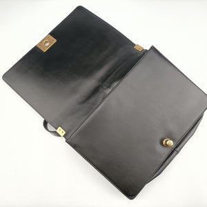 Secondhand Chanel BOY CHANEL Black Leather A66711 shoulderbag | stylenewstar