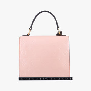 Pre-owned Louis Vuitton Spring Street PM pink Vernis M90468 shoulderbag | stylenewstar