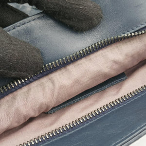 Pre-owned Bottega Veneta Intrecciato Black lambskin shoulderbag | stylenewstar