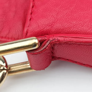 Vintage Fendi Mia Flap Red Leather 8BT163 shoulderbag | stylenewstar