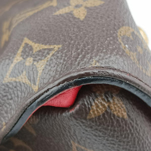 Pre-owned Louis Vuitton TUILERIES tote brown×CARAMEL Monogram Canvas×calf leather M41456 shoulderbag | stylenewstar