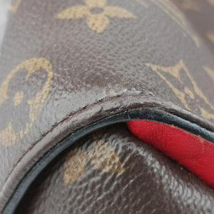 Pre-owned Louis Vuitton TUILERIES tote brown×CARAMEL Monogram Canvas×calf leather M41456 shoulderbag | stylenewstar