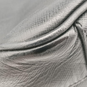 Secondhand Prada Business Briefcase Black SAFFIANO Leather 2VE011 handbag | stylenewstar