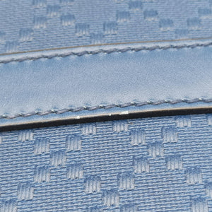 Pre-owned Gucci Diamante Navy Leather 208463 shoulderbag | stylenewstar