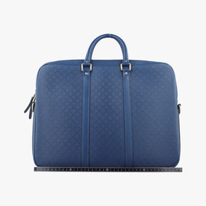 Pre-owned Gucci Diamante Navy Leather 208463 shoulderbag | stylenewstar