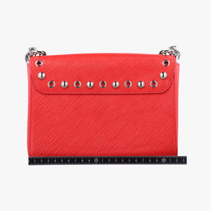 Pre-owned Louis Vuitton Twist MM red epi M54269 shoulderbag | stylenewstar