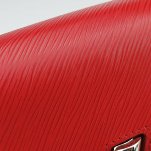 Pre-owned Louis Vuitton Twist MM red epi M54269 shoulderbag | stylenewstar