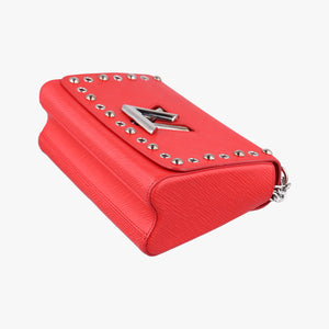 Pre-owned Louis Vuitton Twist MM red epi M54269 shoulderbag | stylenewstar