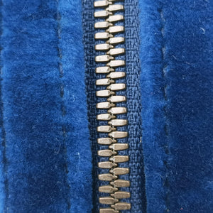 Vintage Gucci GG Marmont Navy velour 476434 bum bag/waist bag | stylenewstar