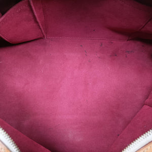 Pre-owned Louis Vuitton CLAUDIA white Monogram Multicolor M40193 handbag | stylenewstar