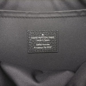 Pre-owned Louis Vuitton Virgil Abloh Black×Multicolor Leather M80147 clutchbag | stylenewstar