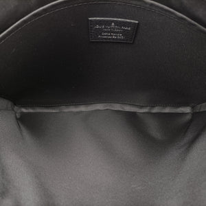 Pre-owned Louis Vuitton Virgil Abloh Black×Multicolor Leather M80147 clutchbag | stylenewstar