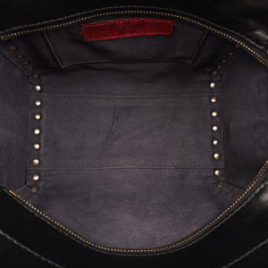 Vintage Valentino Rockstud Black Leather shoulderbag | stylenewstar