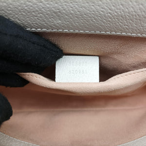 Pre-owned Gucci Ophidia Beige x White x Multicolor PVC coated canvas 503877 shoulderbag | stylenewstar