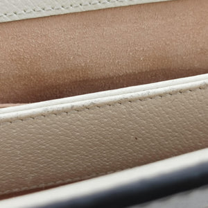 Pre-owned Gucci Ophidia Beige x White x Multicolor PVC coated canvas 503877 shoulderbag | stylenewstar