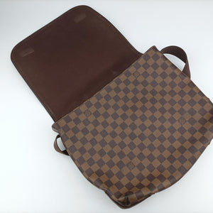 Vintage Louis Vuitton BROOKLYN MM EBENE Damier Canvas N51211 shoulderbag | stylenewstar