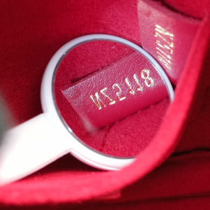 Pre-owned Louis Vuitton New Wave Lovelock Heart Red Leather M52794 shoulderbag | stylenewstar