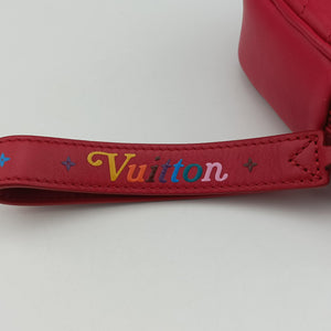 Pre-owned Louis Vuitton New Wave Lovelock Heart Red Leather M52794 shoulderbag | stylenewstar