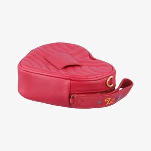 Pre-owned Louis Vuitton New Wave Lovelock Heart Red Leather M52794 shoulderbag | stylenewstar