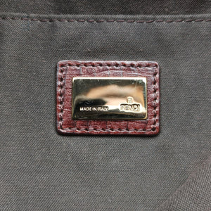 Secondhand Fendi Zucchino Brown canvas 8BT127 shoulderbag | stylenewstar