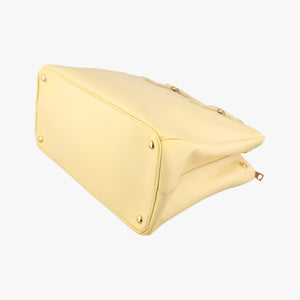 Secondhand Prada Galleria Yellow SAFFIANO Leather BN2274 shoulderbag | stylenewstar