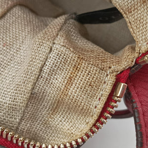 Pre-owned Gucci Bree Microguccissima Red Leather 449413 shoulderbag | stylenewstar