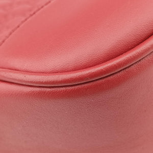 Pre-owned Gucci Bree Microguccissima Red Leather 449413 shoulderbag | stylenewstar