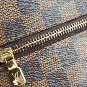 Secondhand Louis Vuitton BROOKLYN MM EBENE Damier Canvas N51211 shoulderbag | stylenewstar