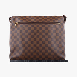 Secondhand Louis Vuitton BROOKLYN MM EBENE Damier Canvas N51211 shoulderbag | stylenewstar