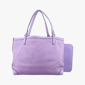 Pre-owned Gucci GG Craft Purple Leather 247209 shoulderbag | stylenewstar