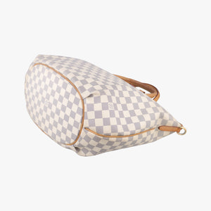 Pre-owned Louis Vuitton RIVIERA MM Azur Damier Canvas N48252 shoulderbag | stylenewstar