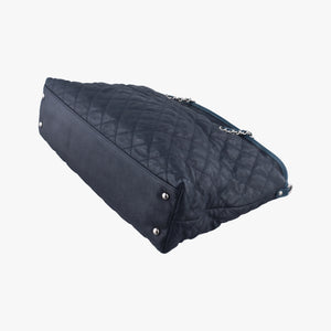 Vintage Chanel French Riviera Hobo Dark Navy Leather A66804 shoulderbag | stylenewstar